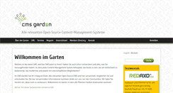 Desktop Screenshot of cms-garden.org