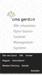 Mobile Screenshot of cms-garden.org
